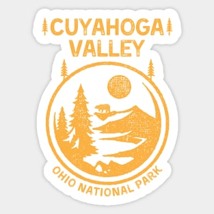 Cuyahoga Valley National Park Ohio Sticker